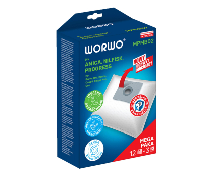 Akcesoria do odkurzaczy WORWO WORKI MPM FOCUS MPMB02 /KPL12